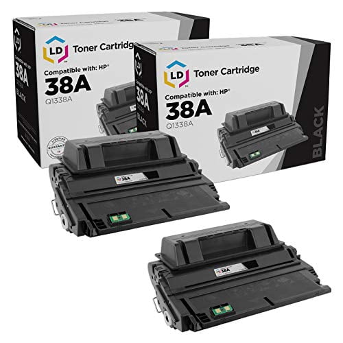 2PK Q1338A 38A Toner Cartridge Compatible for HP LaserJet 4200dtn 4200dtnsl 