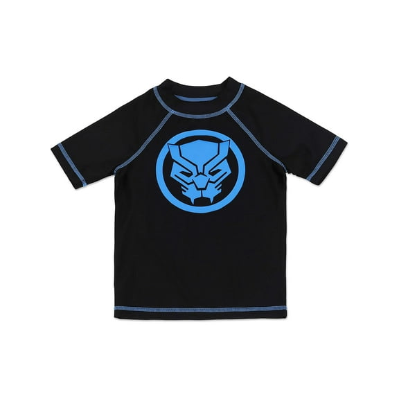 Marvel Boys' Black Panther Rash Guard (Little Boys)