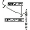 thumbnail image 2 of Febest FRONT STABILIZER LINK / SWAY BAR LINK # 0123-NP300F OEM 54618-01G00, 2 of 2