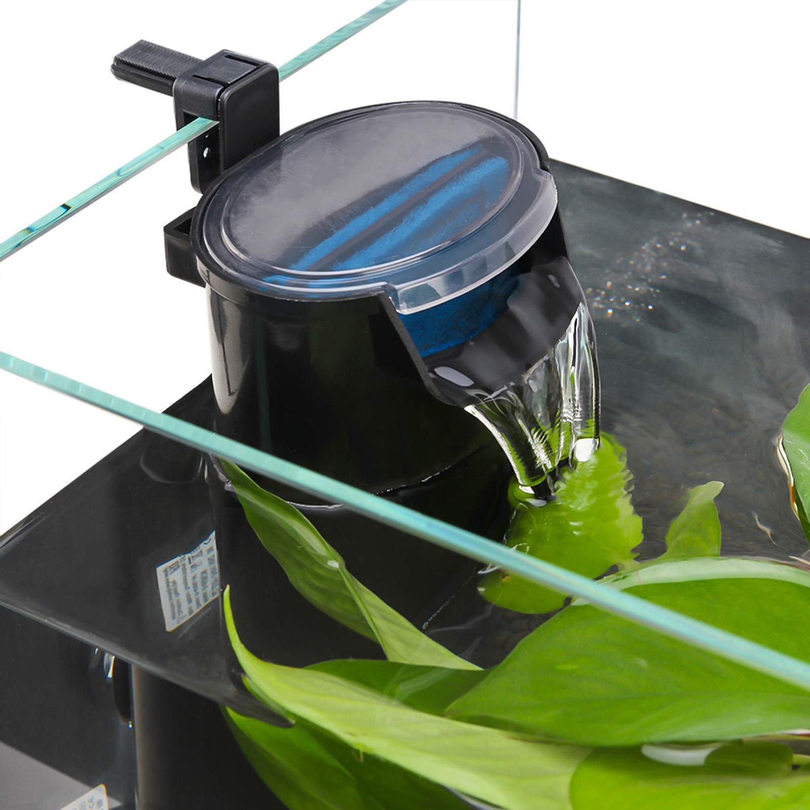 Guiexla Tank Filter Large Filter Space Ultra Silent Turtle Tank Filter Fast Effective Filtration for Aquariums Fish Tank