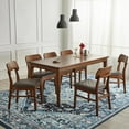 thumbnail image 2 of Homore Vintage Boho Oriental Medallion Area Rug, 4' x 6', Blue, 2 of 7