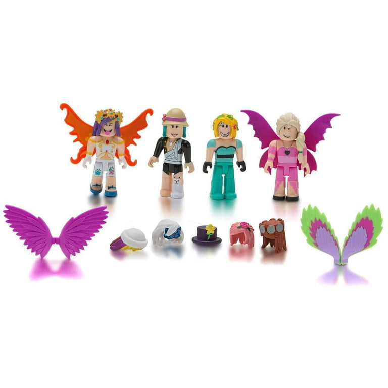  Roblox Celebrity Collection - Vesteria: Dark Forest Four Figure  Pack [Includes Exclusive Virtual Item] : Toys & Games