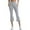Light Gray, variant on Women's Capri Trousers Wide Leg Casual Athletic Yoga Pants with Pockets for Flare Leisure Comfort