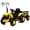 Yellow, variant on Goldensoil 12V Kids Ride-on Tractor with Remote,35W Dual Motors with Music,LED Lights,3 Speeds,Yellow