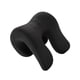thumbnail image 3 of Almohada para la siesta, reposacabezas para el cuello, ligera, extraíble, transpirable, de espuma viscoelástica, multifuncional, con cremallera, cojín Negro sólido, 3 of 8