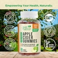 thumbnail image 4 of Apple Cider Vinegar Gummies - Sugar Free ACV Gummy Vitamins, Max Strength 1000mg, Supports Metabolism & Energy, Keto Friendly, Vitamin B12, Gelatin-Free, Gluten-Free, Vegan & Non-GMO - 60 Gummies, 4 of 10