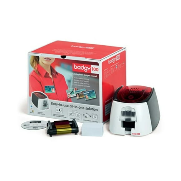 IMPRESORA BAGDY 100 EVOLIS PARA TARJETAS PVC PARA 50 IMPRESIONES 260 X 300 DPI