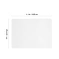 thumbnail image 2 of Minkissy 100 Pcs Clear Universal Thermal Laminating Sheets for Long Term Storage Anti Reflective White, 2 of 8