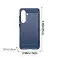 thumbnail image 4 of Phone Case for S25 under $5! CQCYD Shockproof TPU Protective Cover with Carbon Fiber Design Anti-Scratch Drop Protection Slim Fit Easy Access All Buttons, 4 of 6