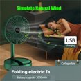 thumbnail image 3 of QINXIN Handheld Mini Fan Usb Charging 3-speed Adjustable Telescopic Folding 2000mah Large Capacity Battery Electric Fan, 3 of 7
