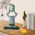thumbnail image 4 of Estatua de Halloween, adorno de Halloween, escultura de resina de terror, estatuilla de Halloween para jardín, encimera, entrada, escritorio,, 4 of 8