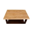 thumbnail image 3 of International Concepts Solid Wood Microwave Kitchen Cart, Cinnamon/Espresso, 3 of 9