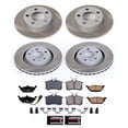 thumbnail image 2 of PowerStop Front and Rear Semi-Coated Rotor and Low-Dust Ceramic Brake Pad Kit SC840, 2 of 3