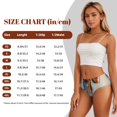 thumbnail image 4 of Balery Colorful Dachshund Art Ropa Interior de Algodón para Mujer con Dibujo – Braguitas Cómodas y Elásticas, Estilo Clásico-3X-Large, 4 of 6