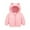Pink, variant on TAGOLD Kids Coats Fashion Kids Coat Boys Girls Thick Coat Padded Winter Jacket Clothes Down Jacket
