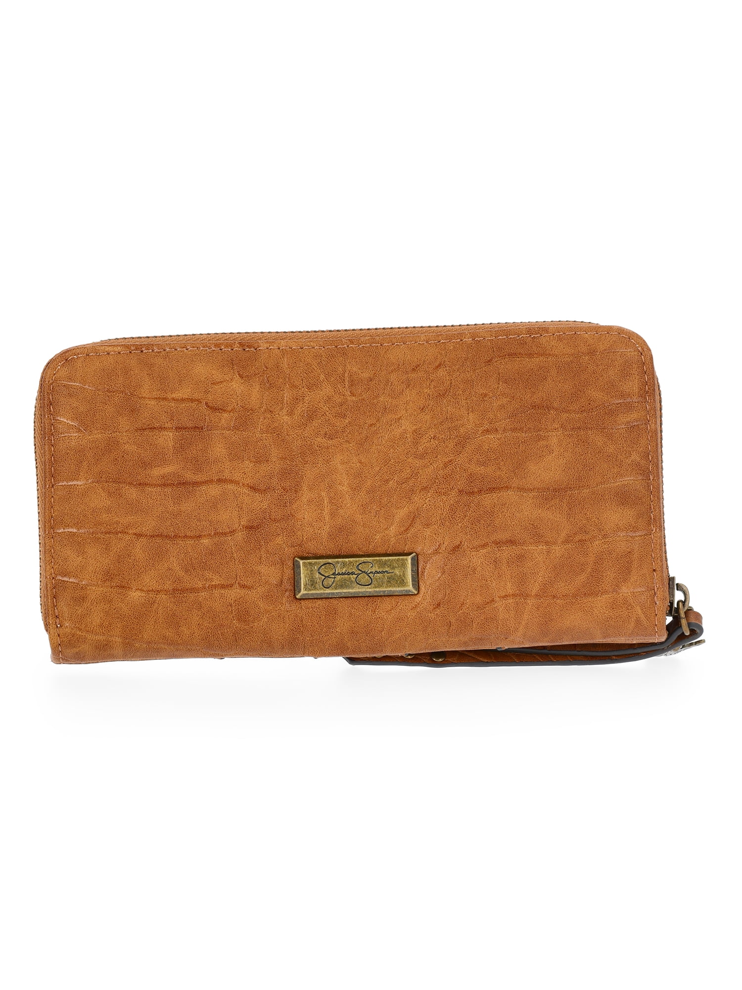 Jessica Simpson Women's Daphne Zip Around Wallet, Wheat