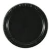 Paper Plates, 7 in, Black, 20ct