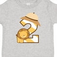 thumbnail image 4 of Inktastic 2nd Birthday Safari Lion 2 Year Old Boys or Girls Toddler T-Shirt, 4 of 5