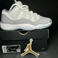 thumbnail image 1 of Ni - ke Size 5 - Ni - ke Air Jordan 11 Retro Low GS Cement Grey Men's Shoes, 1 of 5