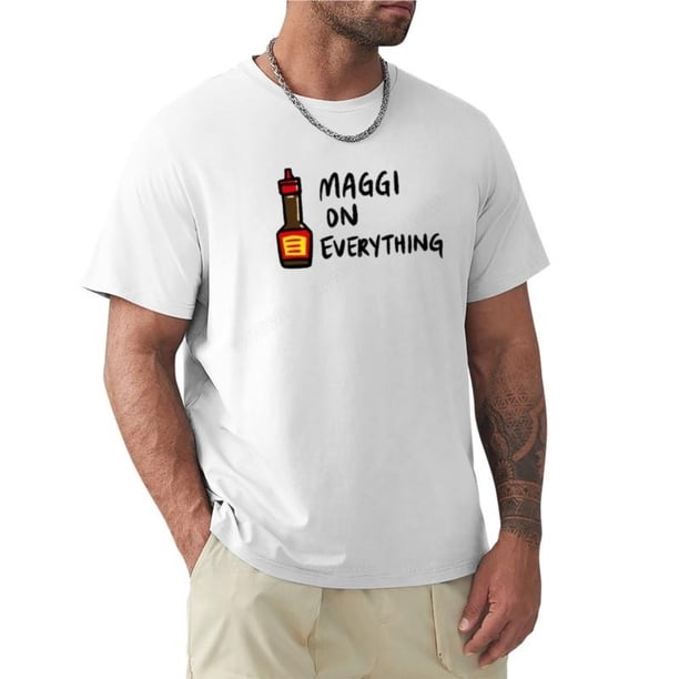 Camiseta de marca para hombre Maggi On Everything, camiseta de manga corta, ropa estética, camisetas para hombre, camiseta de moda.