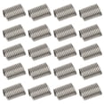 thumbnail image 2 of 100 piezas de insertos de rosca macho y hembra, herramienta de reparación de tuercas reductoras, sujetadores de acero inoxidable M2.5x0.453D, 2 of 12
