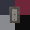 thumbnail image 4 of Amerelle 43TTRAN Moderne Wallplate 2 Toggle / 1 Rocker Cast Metal Antique Nickel 1-Pack, 4 of 7