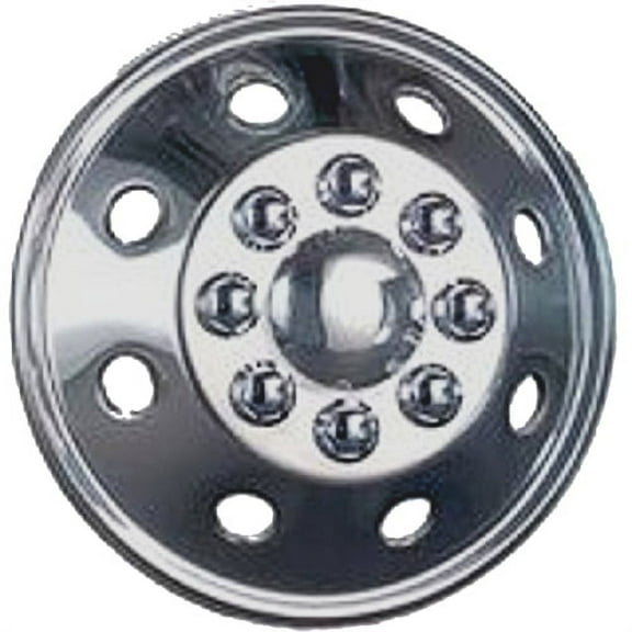 Wheel Masters 7160B1 Namsco 16", 8-Lug Stainless Steel Wheel Cover - Single