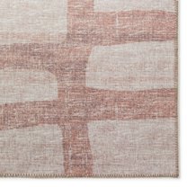 Addison Rugs Indoor/ Outdoor Addison Yuma Modern Cobblestone Washable Area Rug 3' x 5' - Tan