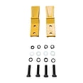thumbnail image 1 of vortess 2 Pieces Excavator Teeth Trenching Digging Accessories Attachment Spare Part for Bucket Teeth, 1 of 9