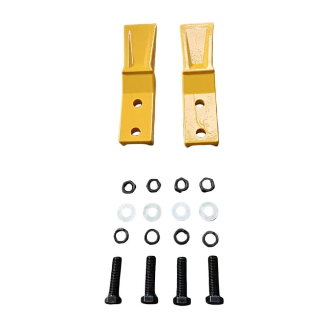 vortess 2 Pieces Excavator Teeth Trenching Digging Accessories Attachment Spare Part for Bucket Teeth