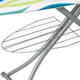 thumbnail image 6 of Honey-Can-Do Silver and Multi Oval Print Collapsible Ironing Board with Iron Rest and Shelf, 6 of 7