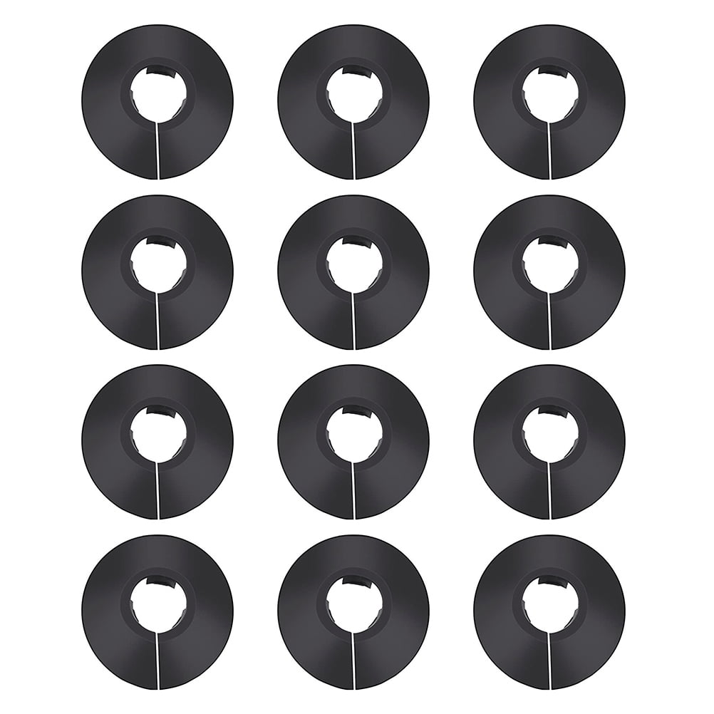 12pcs Pipe Cover Decoration Water Pipe Wall Cover Plastic Radiator Pipe