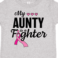 thumbnail image 4 of Inktastic Breast Cancer Awareness My Aunty is a Fighter Boys or Girls Toddler T-Shirt, 4 of 5