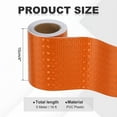 thumbnail image 2 of Uxcell Reflective Tape, Self-Adhesive Trailer Reflector Tape Warning Safety Sticker High Visibility Night Reflector Orange 4 Inch x 16 Feet, 2 of 6