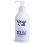 Cleancult - Wild Lavender - Moisturizing Liquid Hand Soap - Refillable Aluminum Bottle - Made with Aloe Vera & Lavender Essential Oil - Nourishes & Moisturizes Dry & Sensitive Skin - 12 oz - 1 Pack