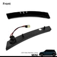 thumbnail image 5 of GTINTHEBOX Smoke Lens Led Side Marker Light for 2002-2008 Mini Cooper R50 R52 R53 Amber&Red 4PC, 5 of 12