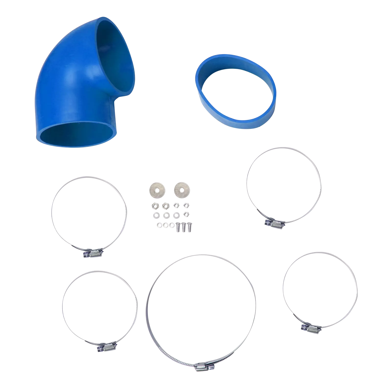 4" Cold Air Intake System+Heat Shield for 99-06 GMC/Chevy V8 4.8L/5.3L/6.0L Blue