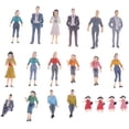 thumbnail image 1 of Shisuyan 30PCS Scale People Figures Delicate Scale Figures Creative Scale Figures, 1 of 8