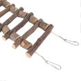 thumbnail image 3 of Pet Climbing Ladder, Durable Flexible Wooden Bridge for Parrot and Chinchilla, 50cm, 3 of 3