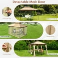 thumbnail image 7 of 10 Feet x 13 Feet Tent Canopy Shelter with Removable Netting Sidewall, 7 of 7