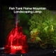 thumbnail image 5 of Fish Tank Flame Mountain Lámpara de paisajismo Luz de respiración Burbuja incorporada, 5 of 6