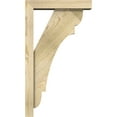 thumbnail image 3 of Ekena Millwork 4"W x 16"D x 28"H Olympic Block Rough Sawn Bracket w/ Offset Brace, Douglas Fir, 3 of 25