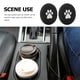 thumbnail image 3 of Posavasos de PVC con forma de pata para coche, posavasos con inserción automática, portavasos Interior para coche, 4 Uds., 3 of 3