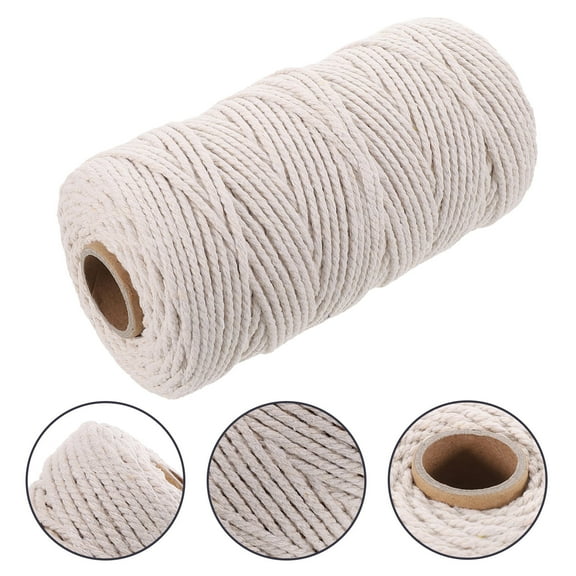 TEHAUX Cotton Twine String Crafts 1 Roll 394In