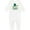 AA-White, variant on Key West, Florida Happy Sea Turtle Baby Romper Coveralls