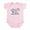 Petal Pink, variant on CafePress - Rescued Is My Favorite Breed Baby Light Bodysuit - Baby Light Bodysuit, Size Newborn - 24 Months