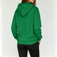 thumbnail image 4 of longantii Zip Up Hoodie For Women 2026 Y2k Lightweight Jacket wih Pockets | Women Casual Hoodies Lightweight Fall Winter Jackets Long Sleeve Full Zip Sweatshirt with Hood Green XXL, 4 of 6