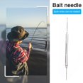 thumbnail image 4 of 10Uds. Cebo Aguja Carpa Pesca Aparejo Taladro Pellet Empalme Extractor Herramienta Plata, 4 of 5