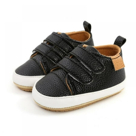 

Toddler Baby Shoes Boys Girls Infant Sneakers Non-Slip Rubber Sole Toddler Crib First Walker Shoes
