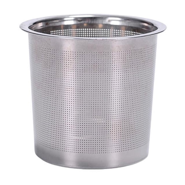 Lipstore Stainless Steel Mesh Tea Strainer Accessories Hotel Practical Teapot Infuser Outer diameter 8.5cm